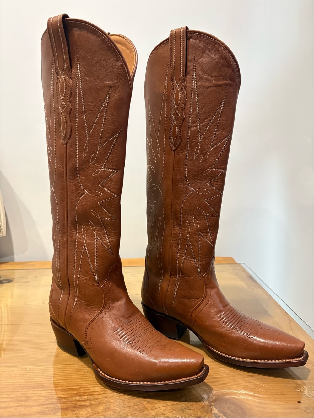 Tecovas The loretta saddle Western Boots Brown US 7